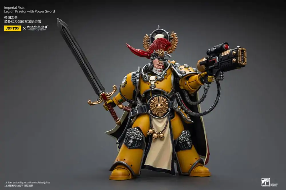 Warhammer The Horus Heresy akcijska figura 1/18 Imperial Fists Legion Praetor s Power Sword 12 cm fotografija proizvoda