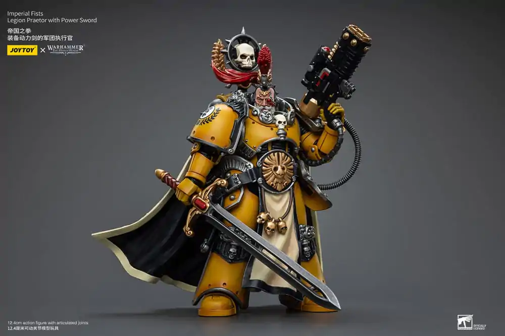 Warhammer The Horus Heresy akcijska figura 1/18 Imperial Fists Legion Praetor s Power Sword 12 cm fotografija proizvoda