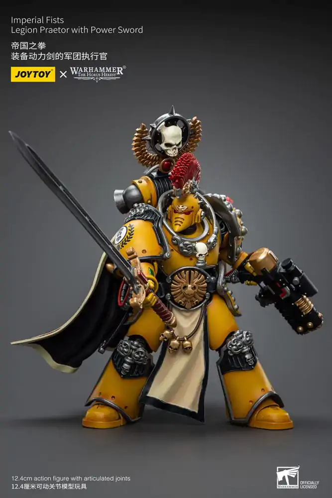 Warhammer The Horus Heresy akcijska figura 1/18 Imperial Fists Legion Praetor s Power Sword 12 cm fotografija proizvoda