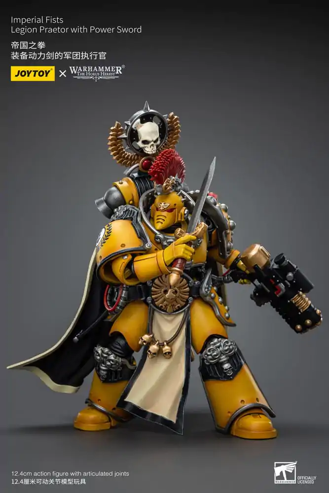 Warhammer The Horus Heresy akcijska figura 1/18 Imperial Fists Legion Praetor s Power Sword 12 cm fotografija proizvoda