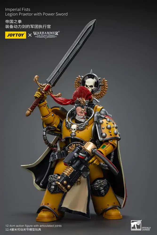 Warhammer The Horus Heresy akcijska figura 1/18 Imperial Fists Legion Praetor s Power Sword 12 cm fotografija proizvoda