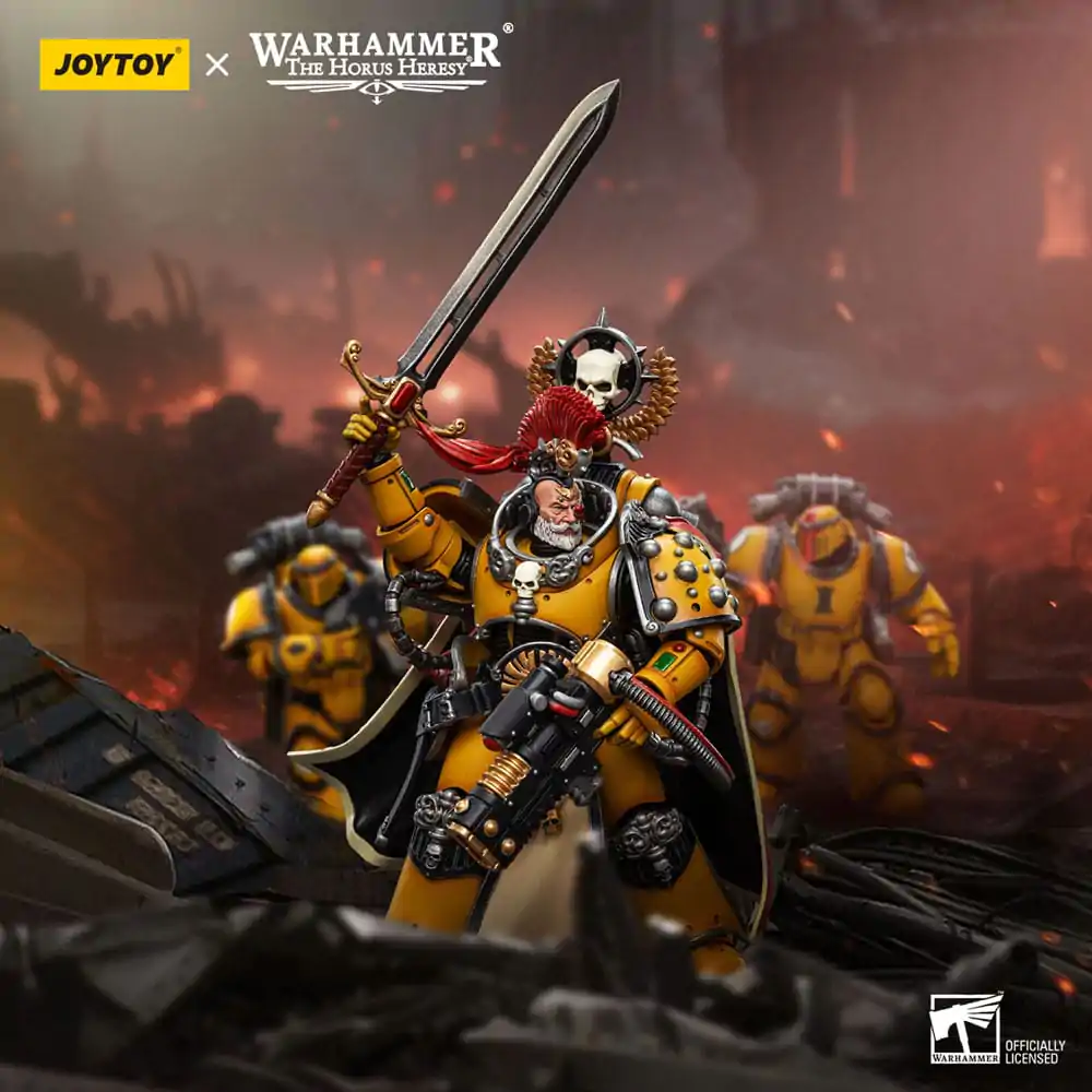 Warhammer The Horus Heresy akcijska figura 1/18 Imperial Fists Legion Praetor s Power Sword 12 cm fotografija proizvoda