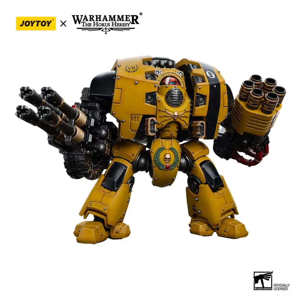Warhammer The Horus Heresy akcijska figura 1/18 Imperial Fists Leviathan Dreadnought s Cyclonic Melta Lance i Storm Cannon 12 cm fotografija proizvoda