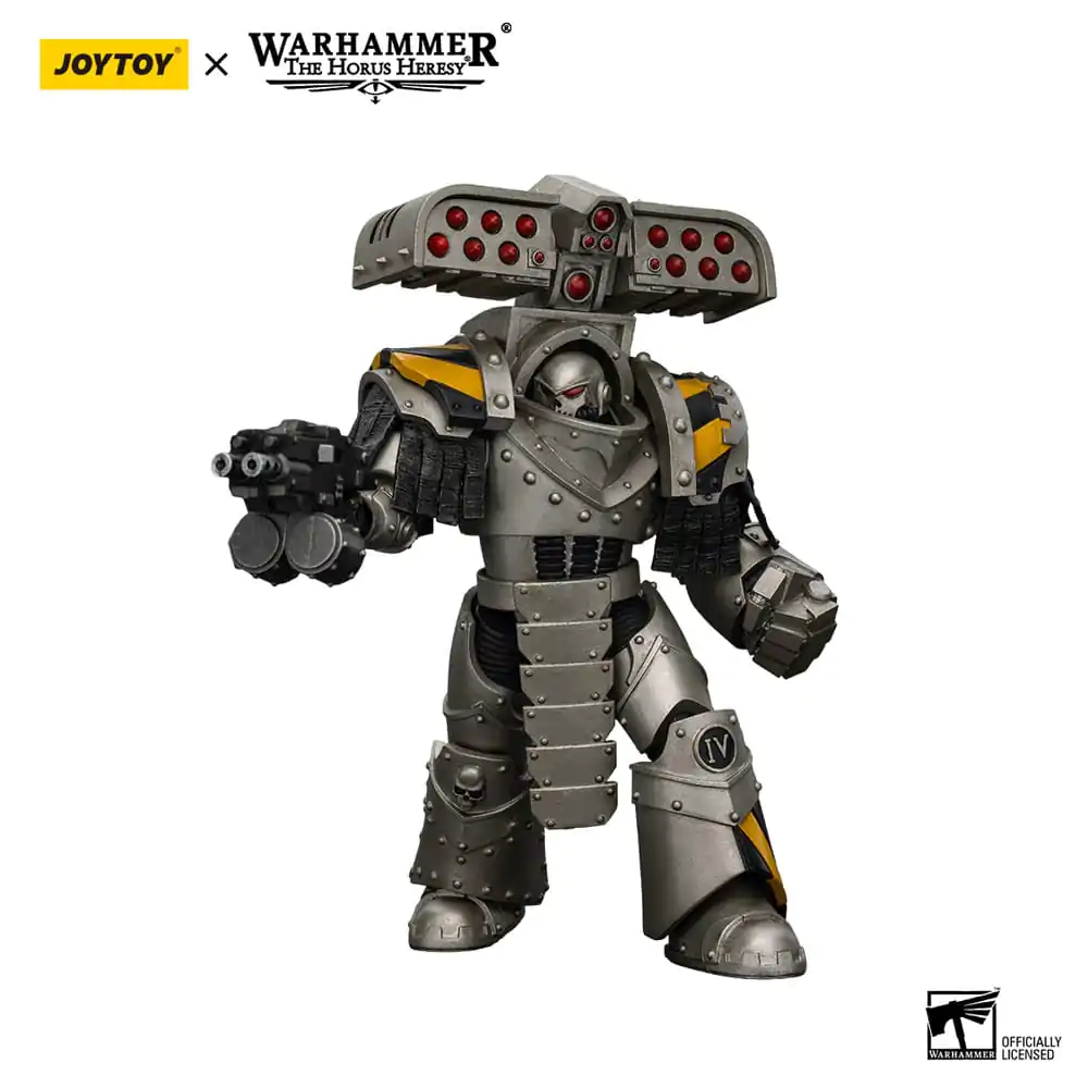 Warhammer The Horus Heresy akcijska figura 1/18 Iron Warriors Tyrant Siege Master Terminator s bacačem raketa 14 cm fotografija proizvoda