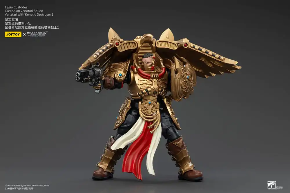 Warhammer The Horus Heresy akcijska figura 1/18 Legio Custodes Custodian Venatari Squad Venatari s Kenetic Destroyer 1 13 cm fotografija proizvoda