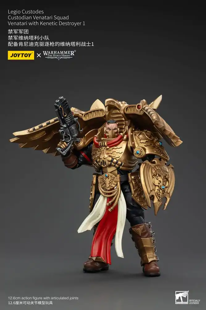 Warhammer The Horus Heresy akcijska figura 1/18 Legio Custodes Custodian Venatari Squad Venatari s Kenetic Destroyer 1 13 cm fotografija proizvoda