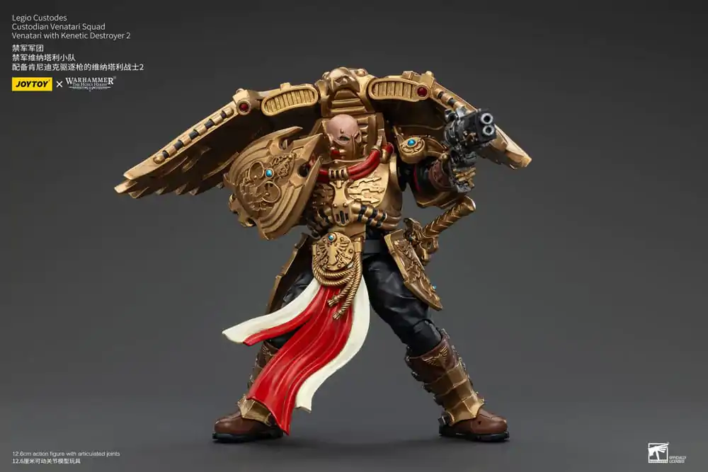 Warhammer The Horus Heresy akcijska figura 1/18 Legio Custodes Custodian Venatari Squad Venatari s Kenetic Destroyer 2 13 cm fotografija proizvoda