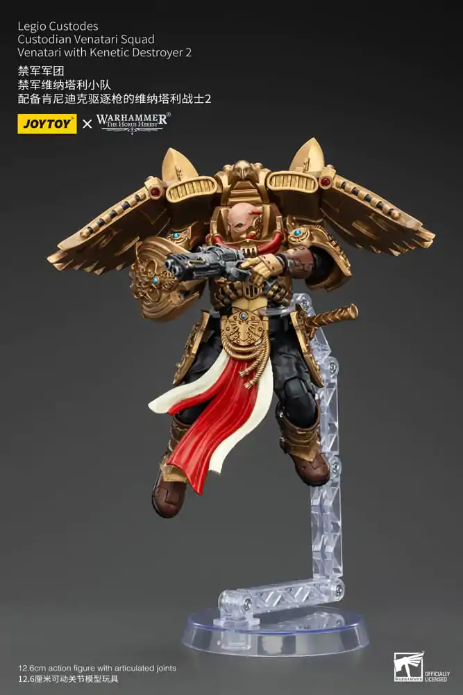 Warhammer The Horus Heresy akcijska figura 1/18 Legio Custodes Custodian Venatari Squad Venatari s Kenetic Destroyer 2 13 cm fotografija proizvoda