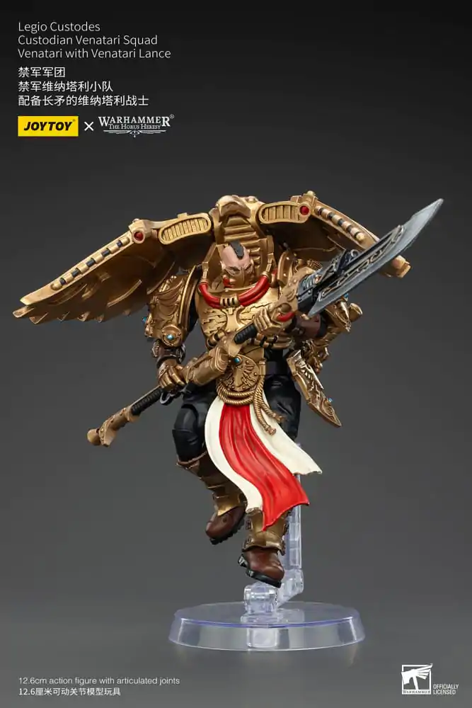 Warhammer The Horus Heresy akcijska figura 1/18 Legio Custodes Custodian Venatari Vod Venatari s Venatari kopljem 13 cm fotografija proizvoda