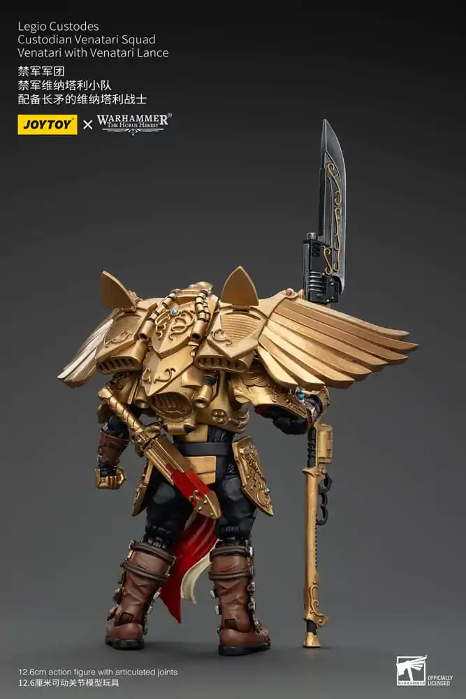 Warhammer The Horus Heresy akcijska figura 1/18 Legio Custodes Custodian Venatari Vod Venatari s Venatari kopljem 13 cm fotografija proizvoda