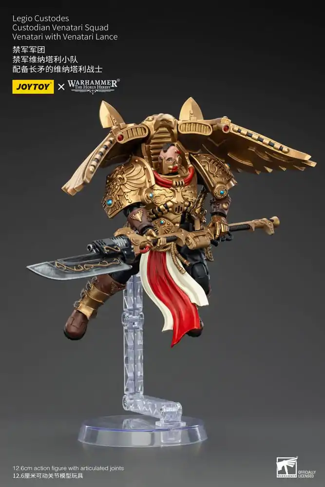 Warhammer The Horus Heresy akcijska figura 1/18 Legio Custodes Custodian Venatari Vod Venatari s Venatari kopljem 13 cm fotografija proizvoda