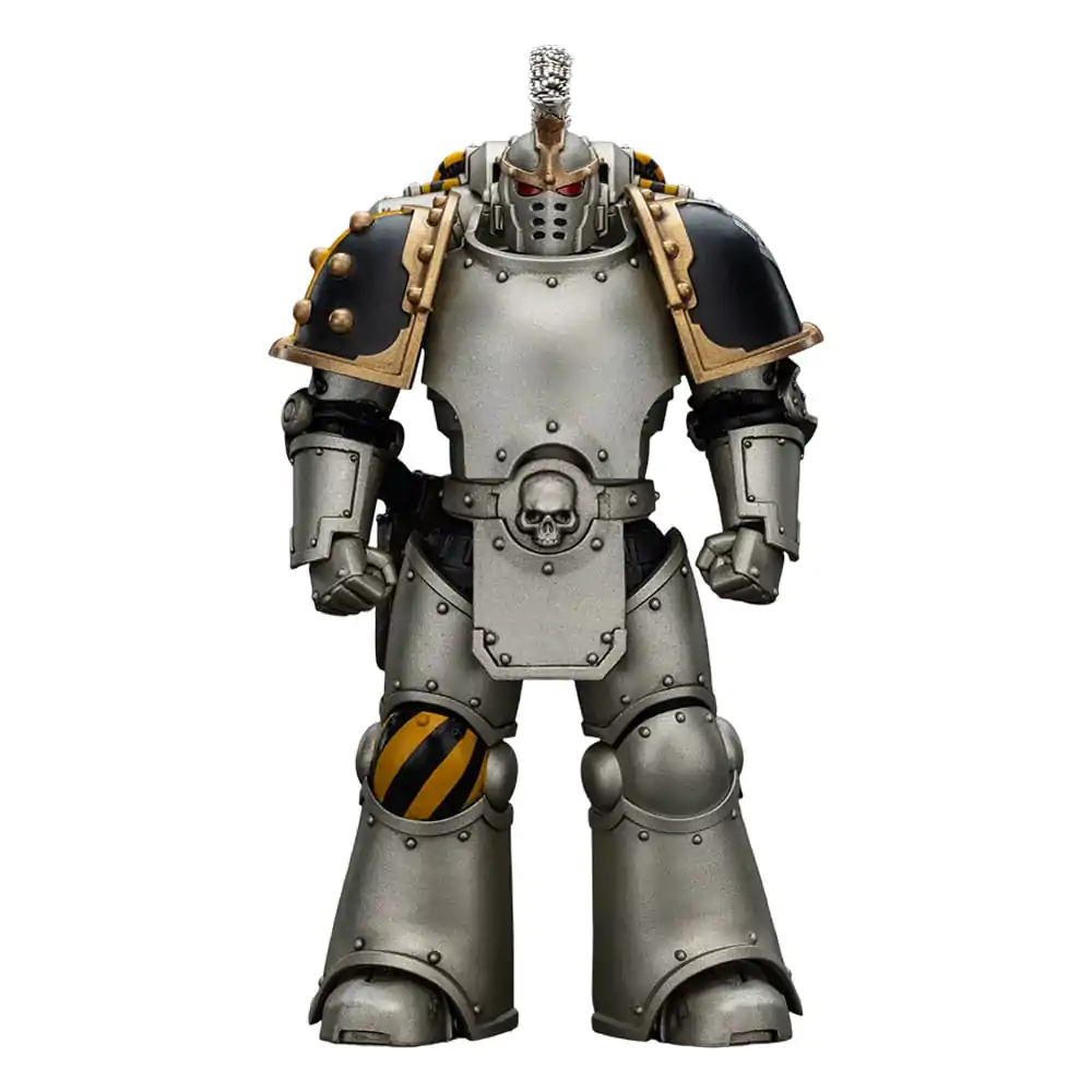 Warhammer The Horus Heresy Action figura 1/18 Iron Warriors Command Squad Chosen s Legion Standardom 12 cm fotografija proizvoda