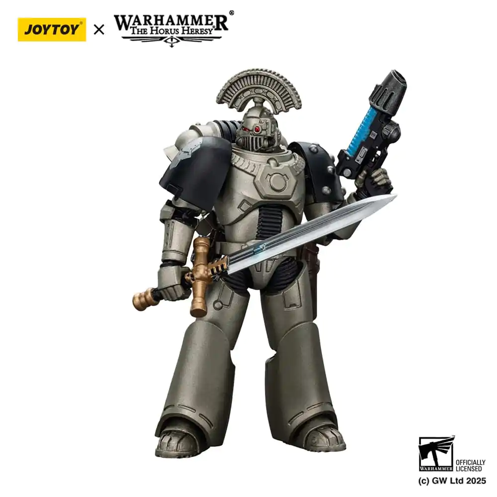Warhammer The Horus Heresy akcijska figura 1/18 Iron Warriors MKVI Tactical Sergeant s Power Sword i Plasma Pistol 12 cm fotografija proizvoda