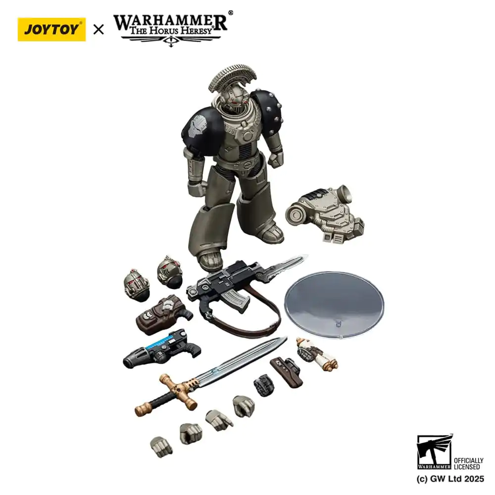 Warhammer The Horus Heresy akcijska figura 1/18 Iron Warriors MKVI Tactical Sergeant s Power Sword i Plasma Pistol 12 cm fotografija proizvoda