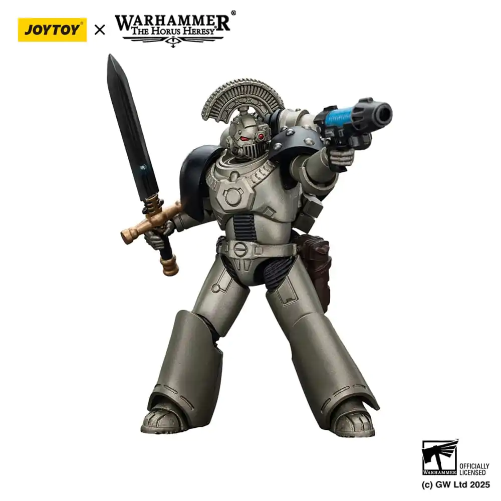 Warhammer The Horus Heresy akcijska figura 1/18 Iron Warriors MKVI Tactical Sergeant s Power Sword i Plasma Pistol 12 cm fotografija proizvoda