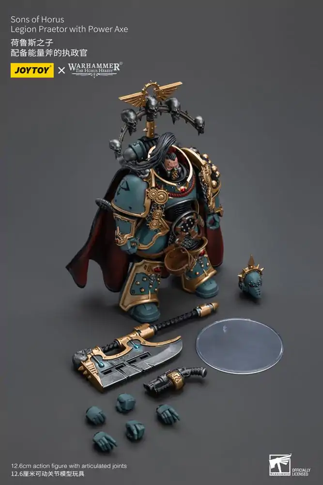 Warhammer The Horus Heresy akcijska figura 1/18 Sons of Horus Legion Praetor with Power Axe 12 cm fotografija proizvoda