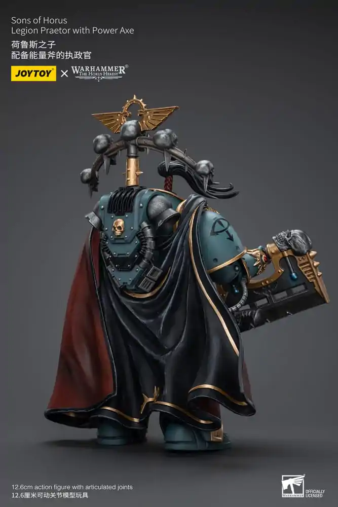 Warhammer The Horus Heresy akcijska figura 1/18 Sons of Horus Legion Praetor with Power Axe 12 cm fotografija proizvoda
