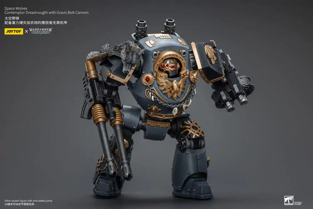 Warhammer The Horus Heresy akcijska figura 1/18 Space Wolves Contemptor Dreadnought s Gravis Bolt Cannon 12 cm fotografija proizvoda