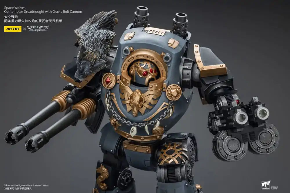 Warhammer The Horus Heresy akcijska figura 1/18 Space Wolves Contemptor Dreadnought s Gravis Bolt Cannon 12 cm fotografija proizvoda