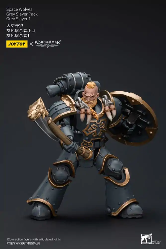 Warhammer The Horus Heresy akcijska figura 1/18 Space Wolves Grey Slayer paket Grey Slayer 1 12 cm fotografija proizvoda