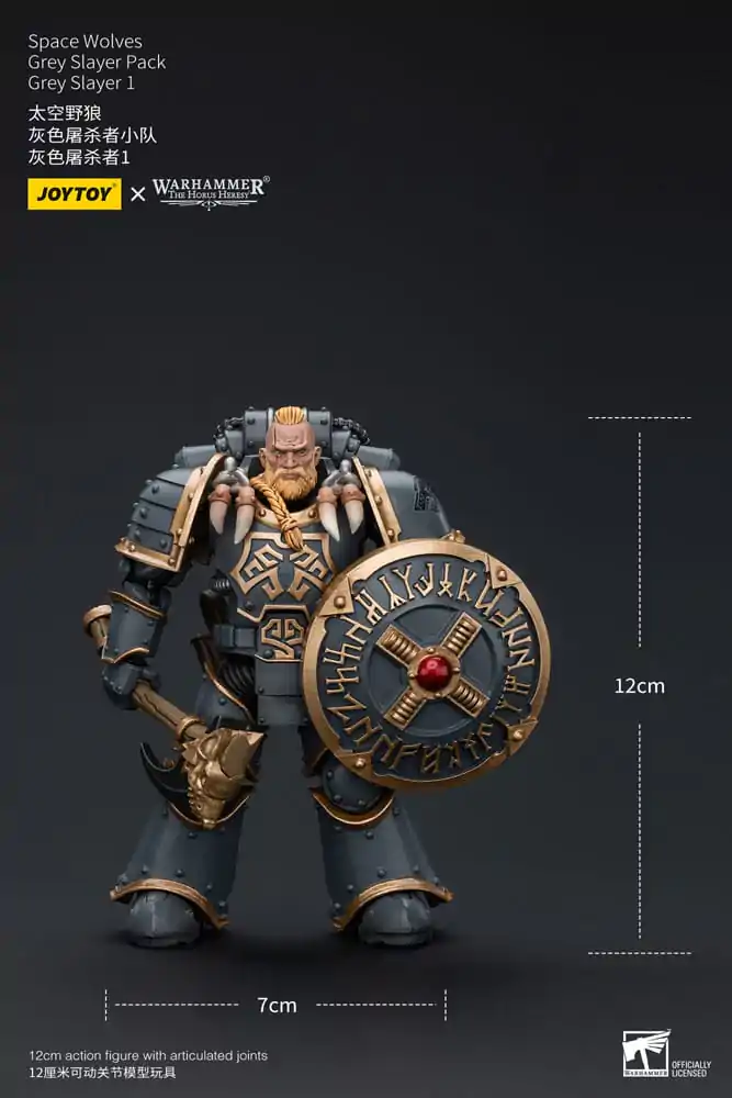 Warhammer The Horus Heresy akcijska figura 1/18 Space Wolves Grey Slayer paket Grey Slayer 1 12 cm fotografija proizvoda