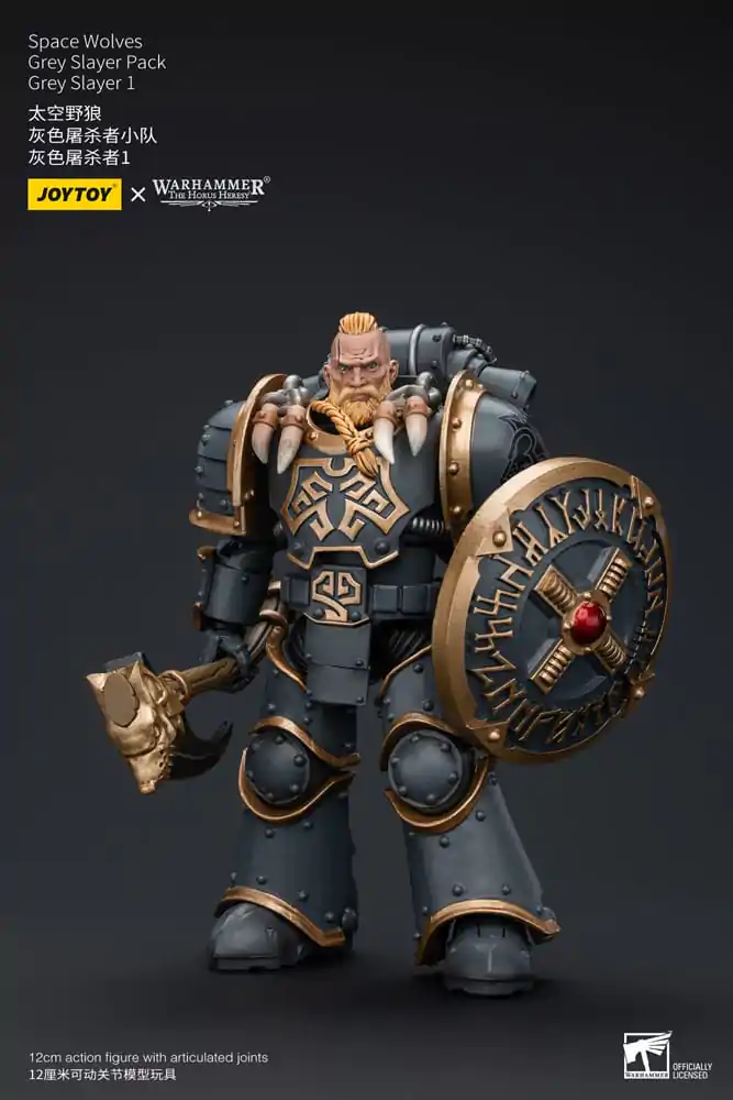 Warhammer The Horus Heresy akcijska figura 1/18 Space Wolves Grey Slayer paket Grey Slayer 1 12 cm fotografija proizvoda