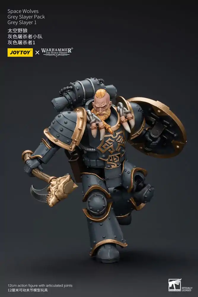 Warhammer The Horus Heresy akcijska figura 1/18 Space Wolves Grey Slayer paket Grey Slayer 1 12 cm fotografija proizvoda