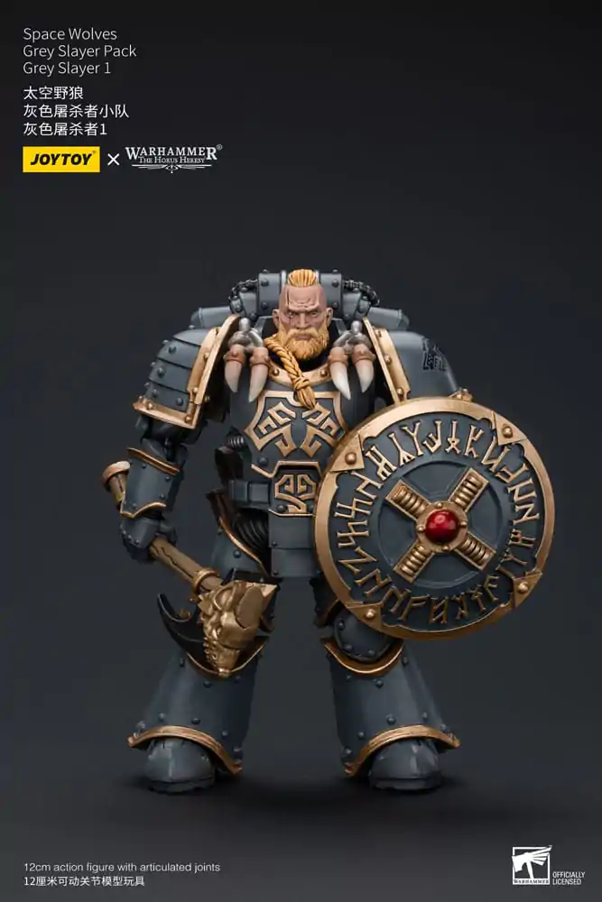 Warhammer The Horus Heresy akcijska figura 1/18 Space Wolves Grey Slayer paket Grey Slayer 1 12 cm fotografija proizvoda