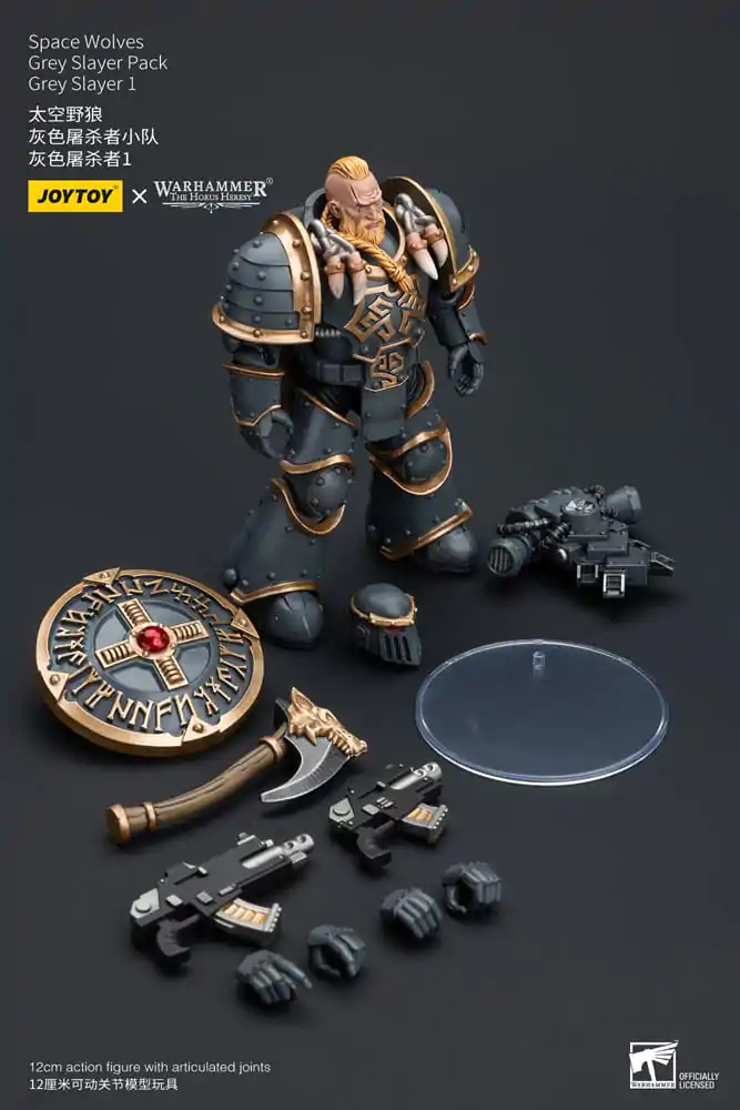 Warhammer The Horus Heresy akcijska figura 1/18 Space Wolves Grey Slayer paket Grey Slayer 1 12 cm fotografija proizvoda