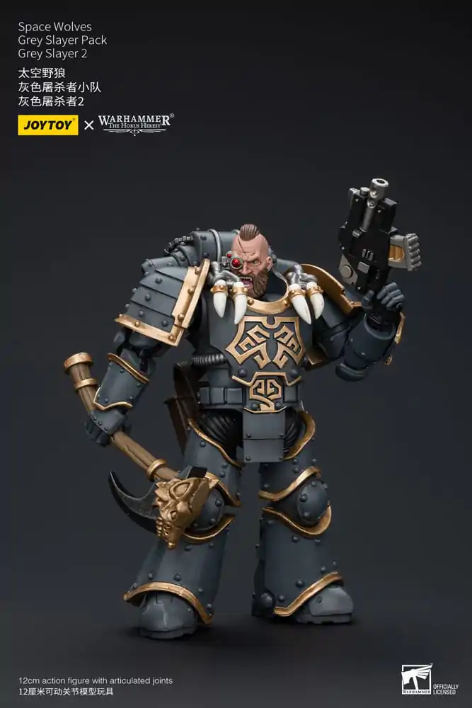 Warhammer The Horus Heresy akcijska figura 1/18 Space Wolves Grey Slayer paket Grey Slayer 2 12 cm fotografija proizvoda