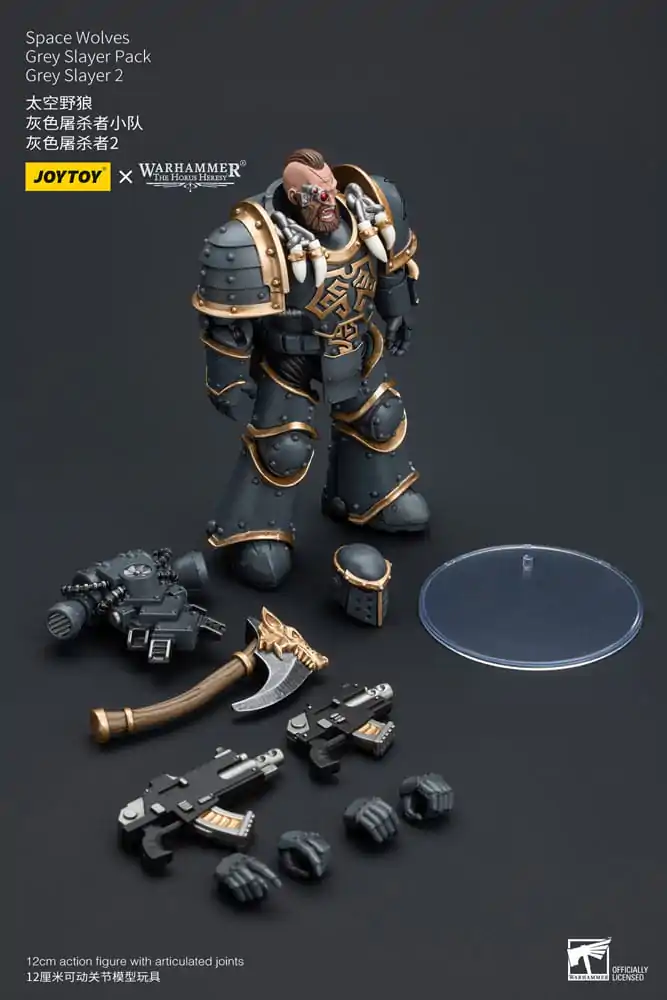 Warhammer The Horus Heresy akcijska figura 1/18 Space Wolves Grey Slayer paket Grey Slayer 2 12 cm fotografija proizvoda