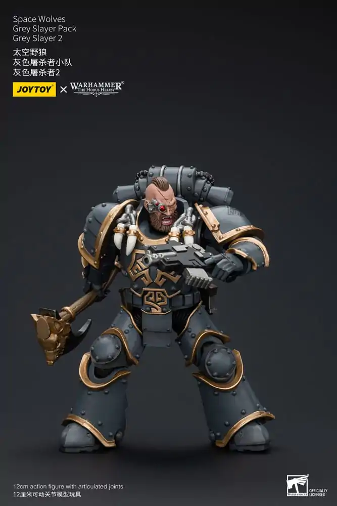 Warhammer The Horus Heresy akcijska figura 1/18 Space Wolves Grey Slayer paket Grey Slayer 2 12 cm fotografija proizvoda