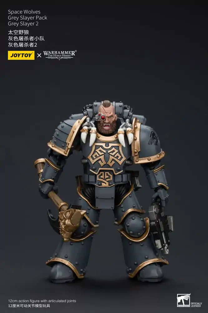 Warhammer The Horus Heresy akcijska figura 1/18 Space Wolves Grey Slayer paket Grey Slayer 2 12 cm fotografija proizvoda