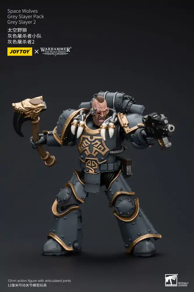 Warhammer The Horus Heresy akcijska figura 1/18 Space Wolves Grey Slayer paket Grey Slayer 2 12 cm fotografija proizvoda