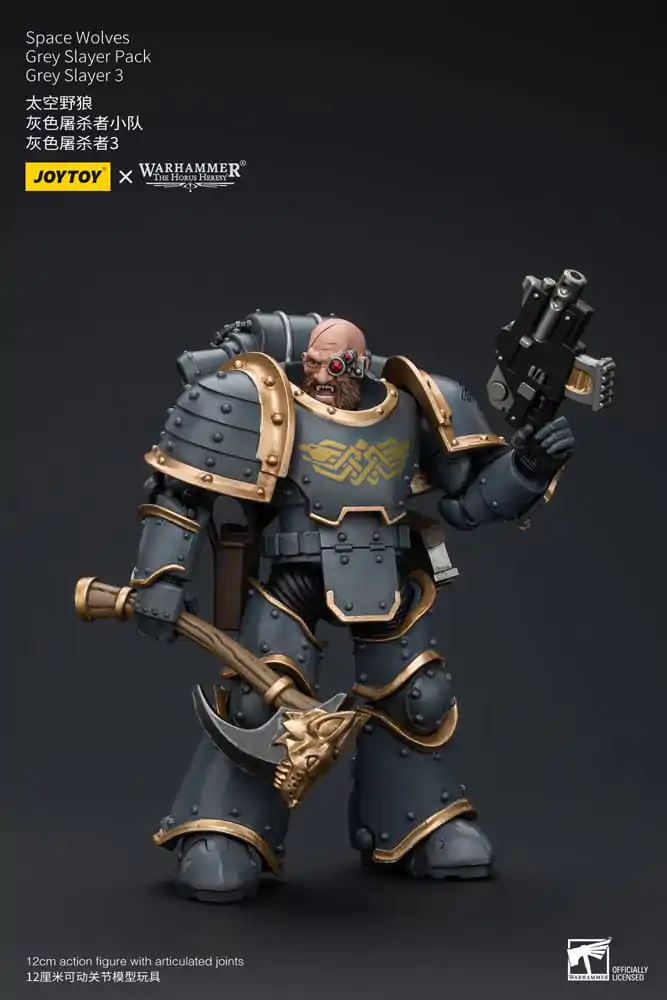 Warhammer The Horus Heresy akcijska figura 1/18 Space Wolves Grey Slayer paket Grey Slayer 3 12 cm fotografija proizvoda