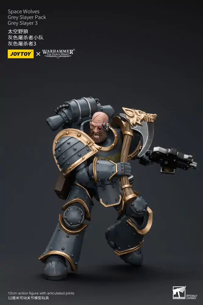 Warhammer The Horus Heresy akcijska figura 1/18 Space Wolves Grey Slayer paket Grey Slayer 3 12 cm fotografija proizvoda