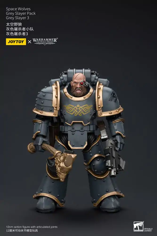 Warhammer The Horus Heresy akcijska figura 1/18 Space Wolves Grey Slayer paket Grey Slayer 3 12 cm fotografija proizvoda