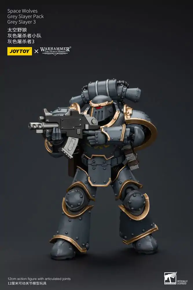 Warhammer The Horus Heresy akcijska figura 1/18 Space Wolves Grey Slayer paket Grey Slayer 3 12 cm fotografija proizvoda