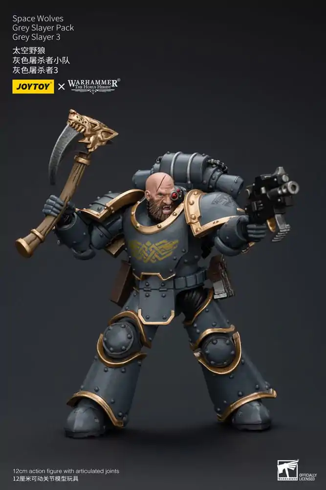 Warhammer The Horus Heresy akcijska figura 1/18 Space Wolves Grey Slayer paket Grey Slayer 3 12 cm fotografija proizvoda