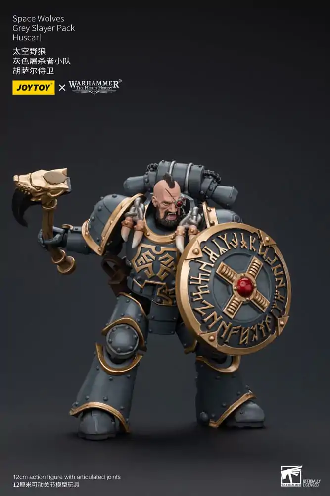 Warhammer The Horus Heresy akcijska figura 1/18 Space Wolves Grey Slayer Pack Huscarl 12 cm fotografija proizvoda