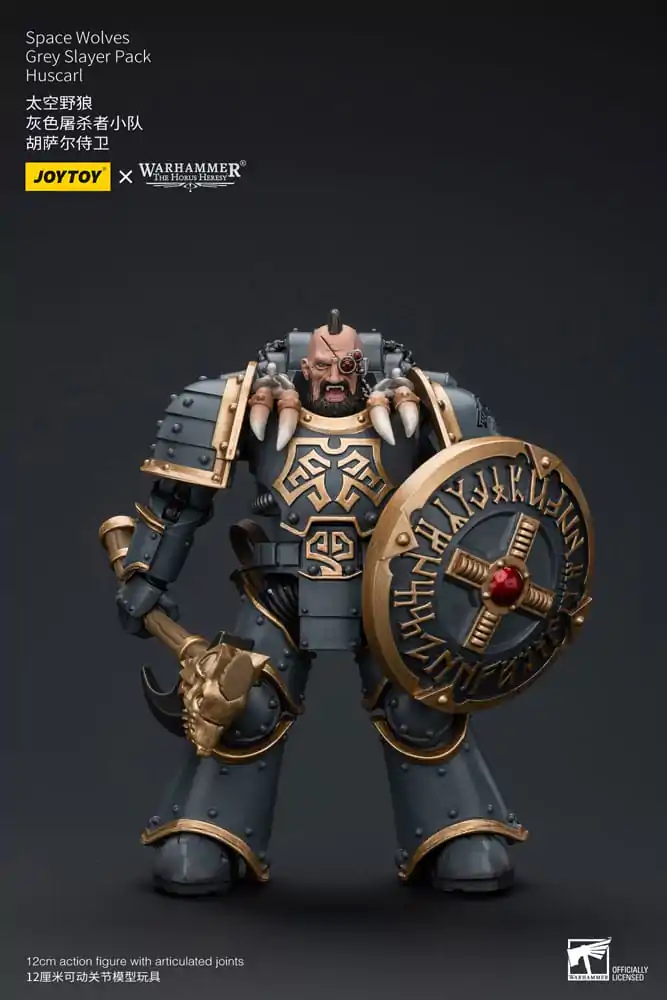 Warhammer The Horus Heresy akcijska figura 1/18 Space Wolves Grey Slayer Pack Huscarl 12 cm fotografija proizvoda