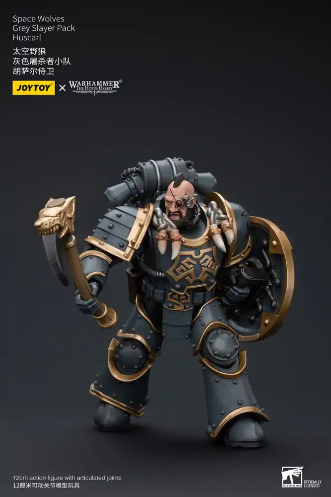 Warhammer The Horus Heresy akcijska figura 1/18 Space Wolves Grey Slayer Pack Huscarl 12 cm fotografija proizvoda