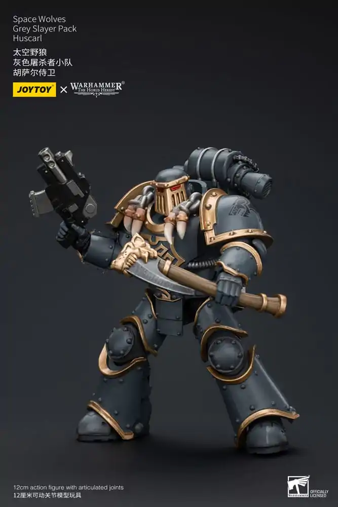 Warhammer The Horus Heresy akcijska figura 1/18 Space Wolves Grey Slayer Pack Huscarl 12 cm fotografija proizvoda