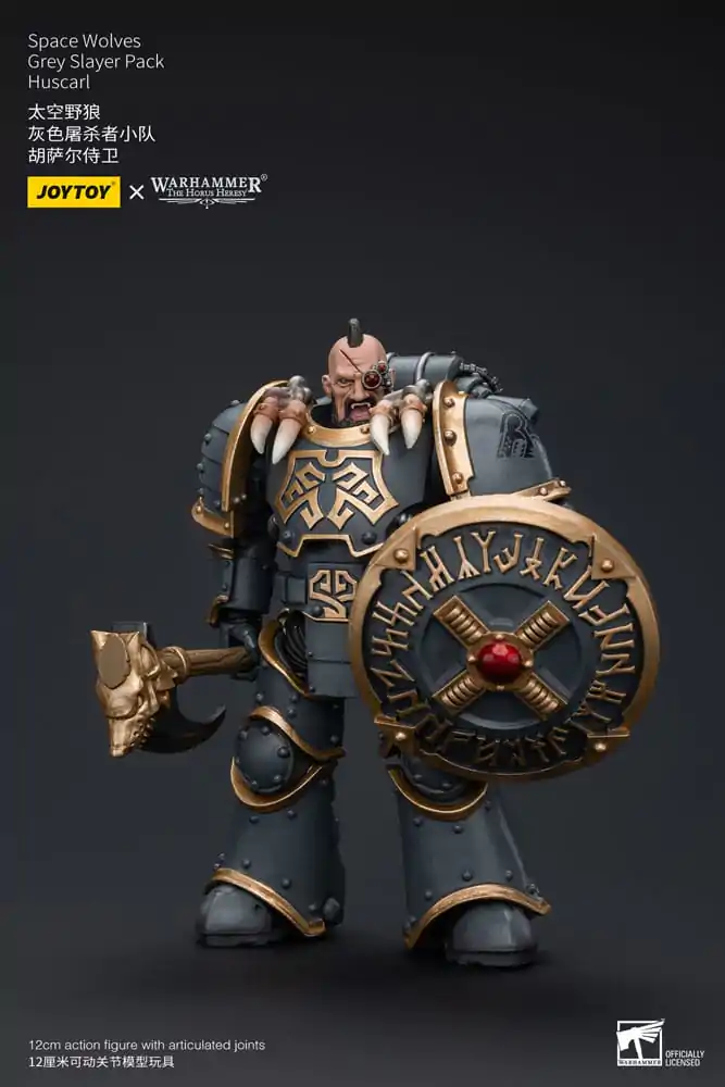 Warhammer The Horus Heresy akcijska figura 1/18 Space Wolves Grey Slayer Pack Huscarl 12 cm fotografija proizvoda