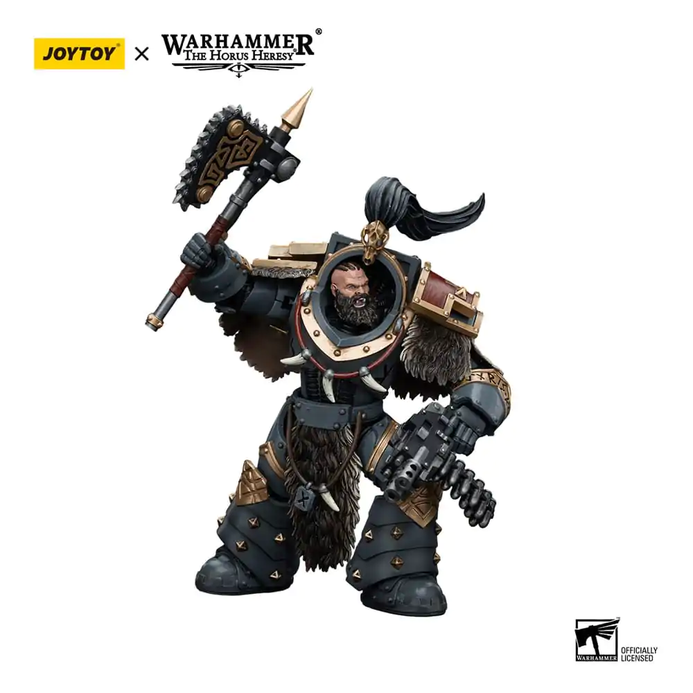 Warhammer The Horus Heresy akcijska figura 1/18 Space Wolves Varagyr Wolf Guard Squad Varagyr Thegn 12 cm fotografija proizvoda