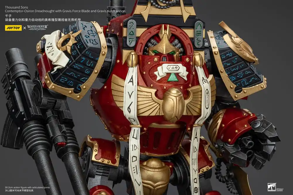 Warhammer The Horus Heresy akcijska figura 1/18 Thousand Sons Contemptor-Osiron Dreadnought s Gravis Force Blade i Gravis Autocannon 30 cm fotografija proizvoda