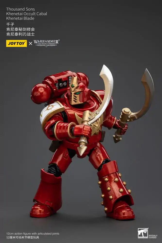 Warhammer The Horus Heresy akcijska figura 1/18 Thousand Sons Khenetai Occult Cabal Khenetai Blade 12 cm fotografija proizvoda