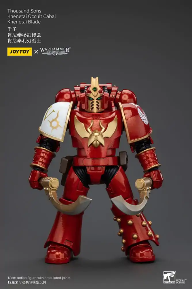 Warhammer The Horus Heresy akcijska figura 1/18 Thousand Sons Khenetai Occult Cabal Khenetai Blade 12 cm fotografija proizvoda