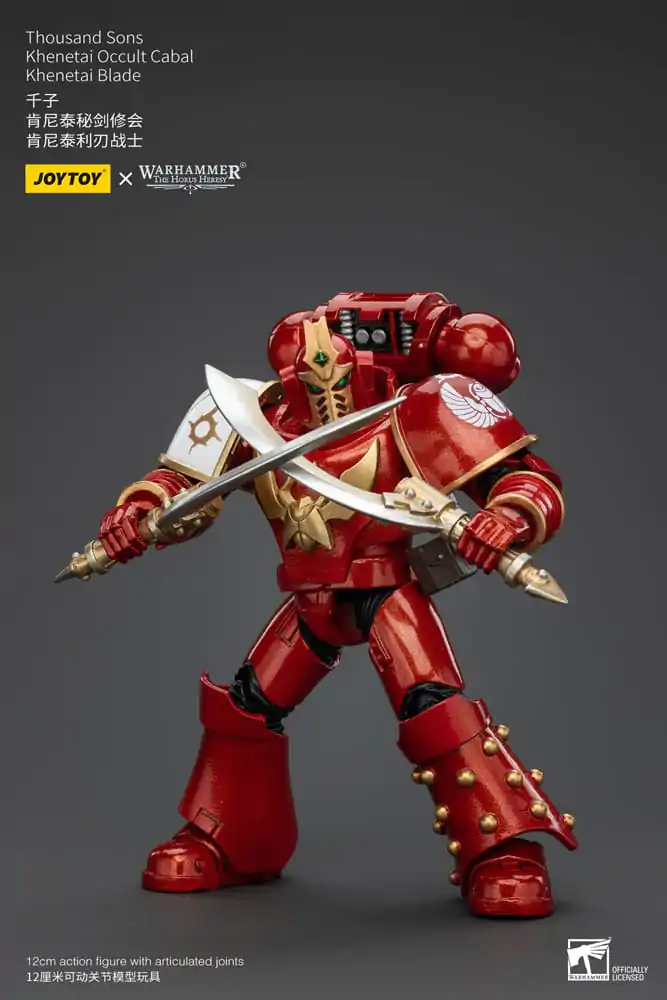 Warhammer The Horus Heresy akcijska figura 1/18 Thousand Sons Khenetai Occult Cabal Khenetai Blade 12 cm fotografija proizvoda