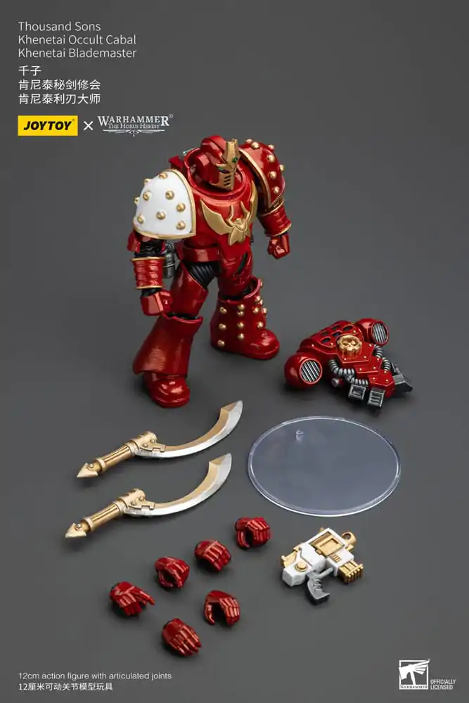 Warhammer The Horus Heresy akcijska figura 1/18 Thousand Sons Khenetai Occult Cabal Khenetai Blademaster 12 cm fotografija proizvoda